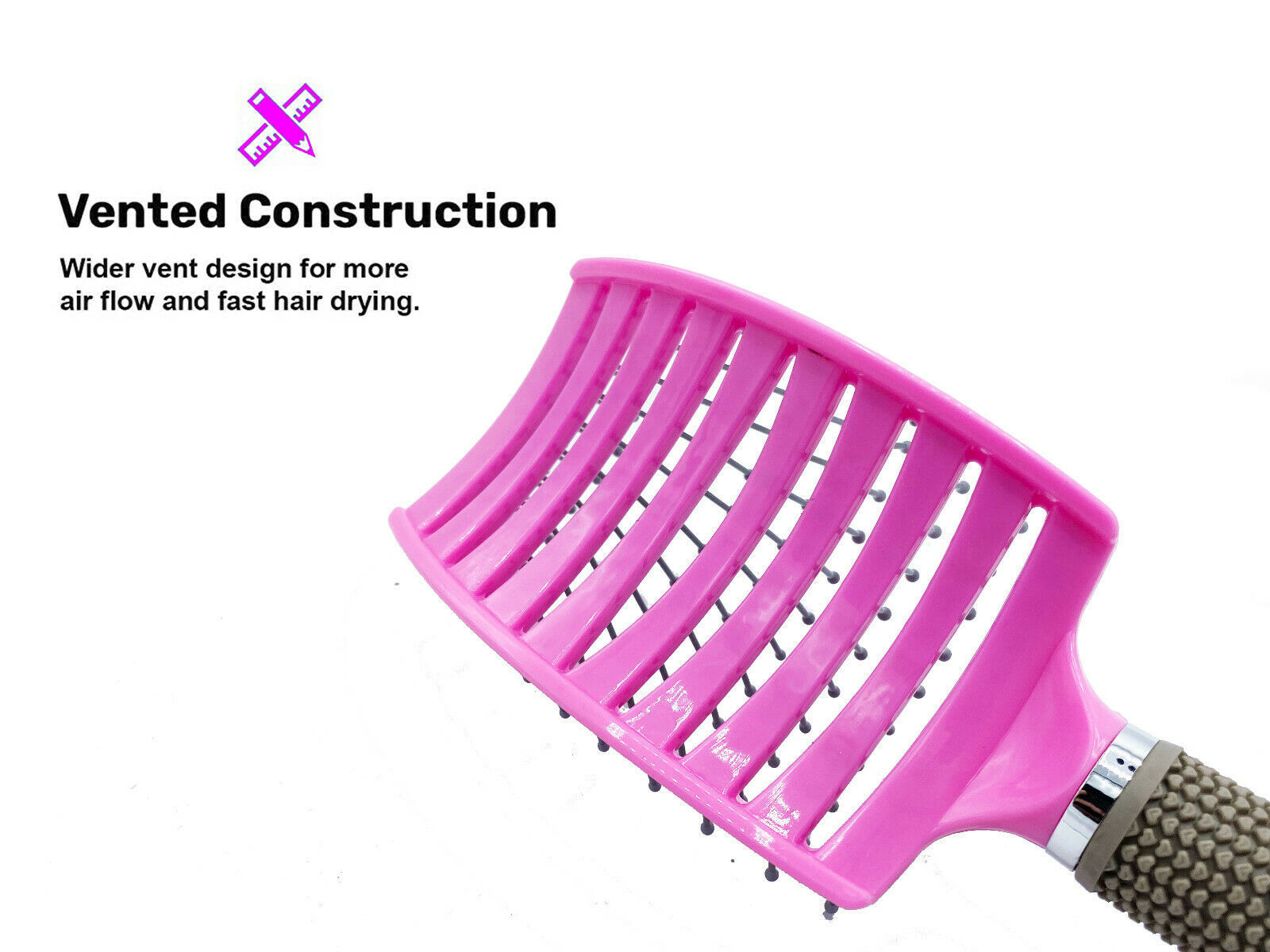 Hair Scalp Massage Brush Anti Static Curved Vented Styling Detangling Brushes Hair Scalp Massage Comb Hairbrush Bristle Nylon Women Wet Curly Detangle Hair Brush For Salon Hairdressing Styling Tools Hair Scalp Massage Brush Anti Static Curved Vented Styling Detangling Brushes Hair Scalp Massage Comb Hairbrush Bristle Nylon Women Wet Curly Detangle Hair Brush For Salon Hairdressing Styling Tools